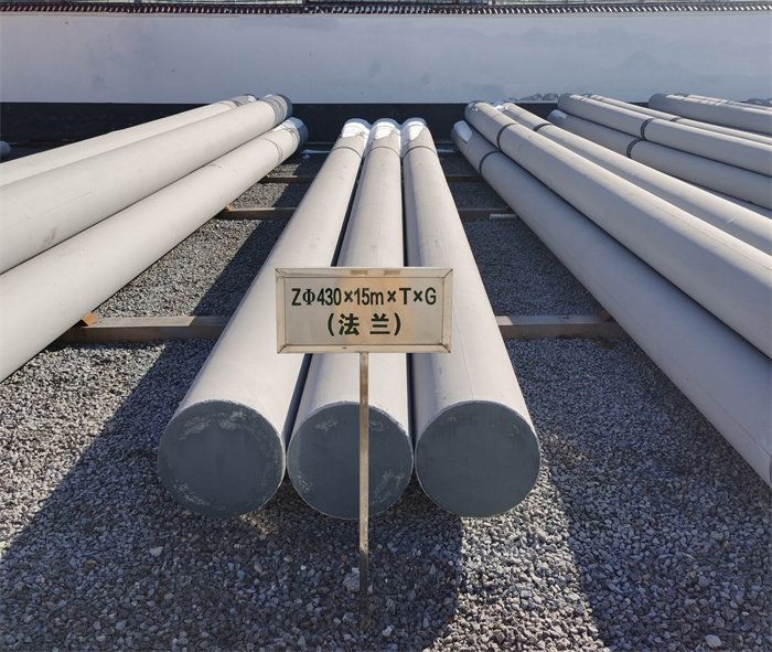 澧县430×15米×T×G砼电力电杆